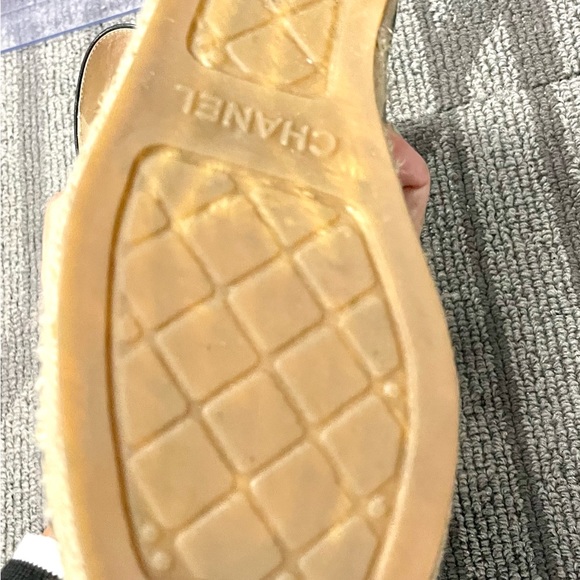 Chanel lambskin espadrilles. EUC. Full box, dust bag. No scratch. Very clean. - Picture 4 of 4